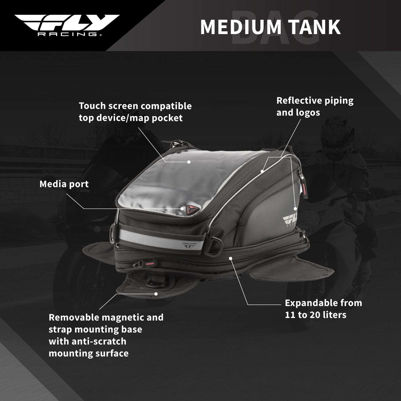 Medium Tank Bag