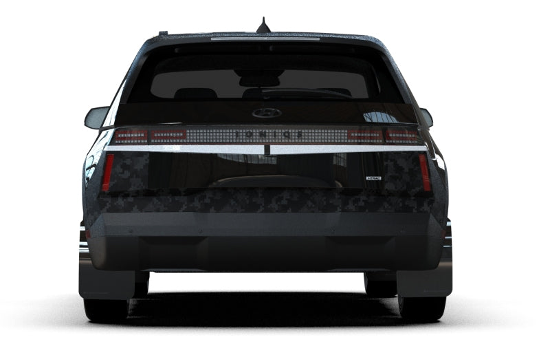 Rally Armor 2025 Hyundai Ioniq 5 XRT Black Mud Flap Silver Battery Logo