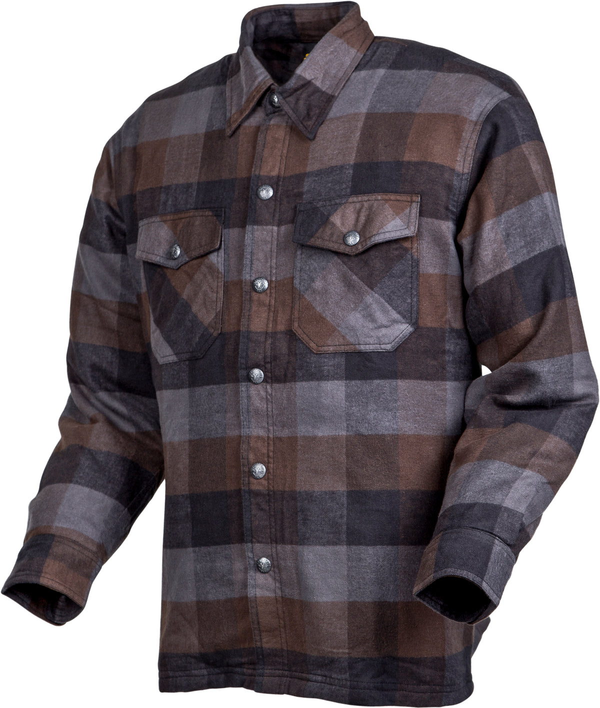 Covert Moto Flannel Black/Brown/Grey 4x