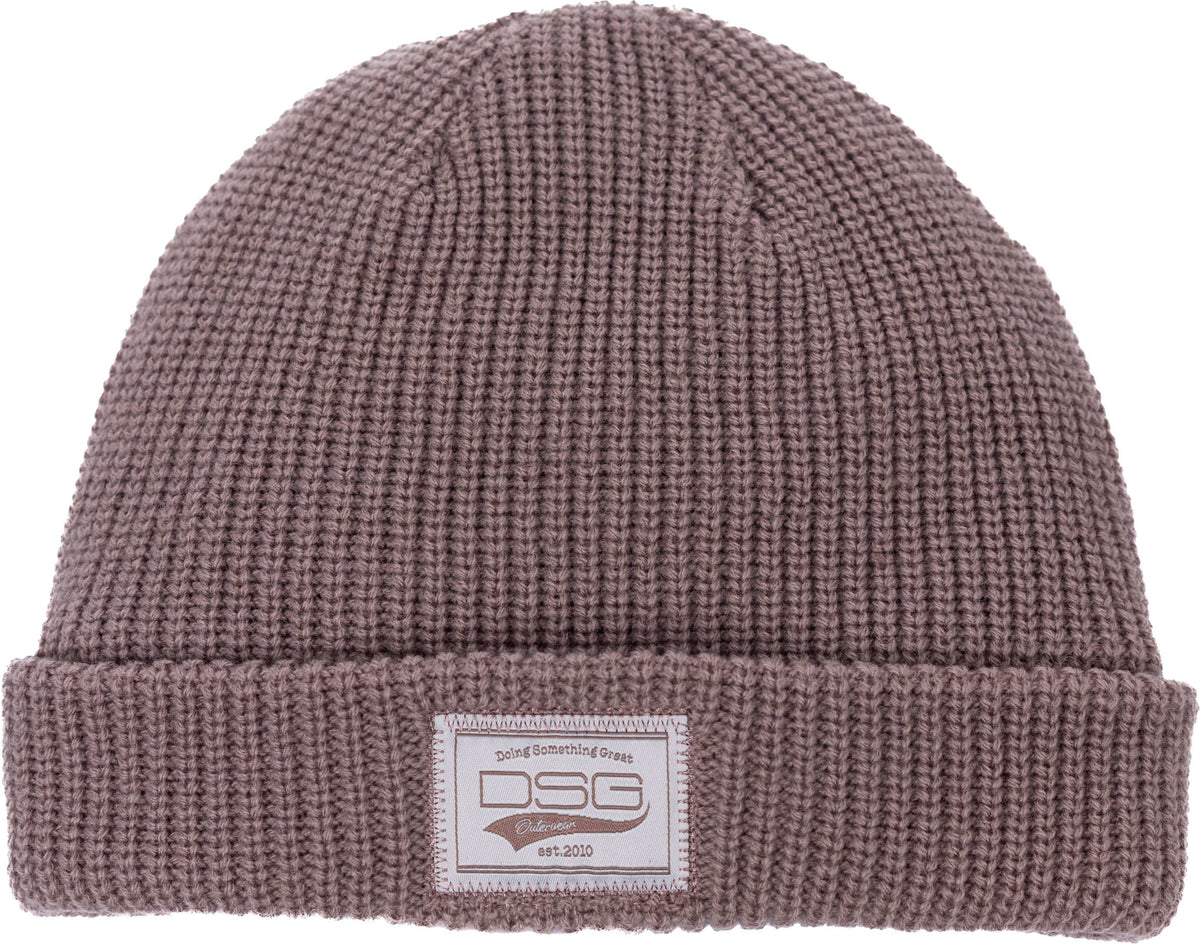 Cap Knit Beanie Smoky Mauve