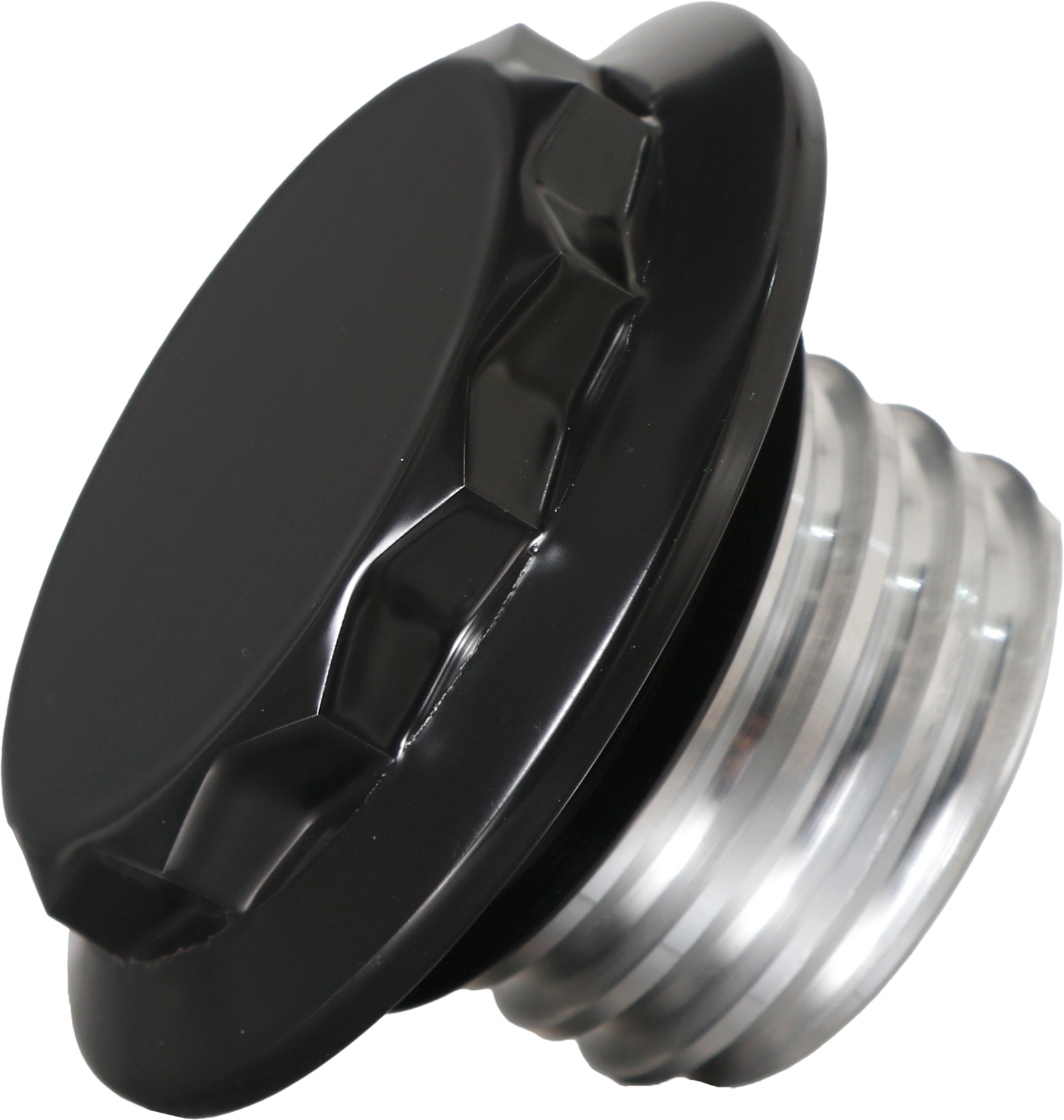 H/D Billet 12 Point Non Vented Black Fuel Cap