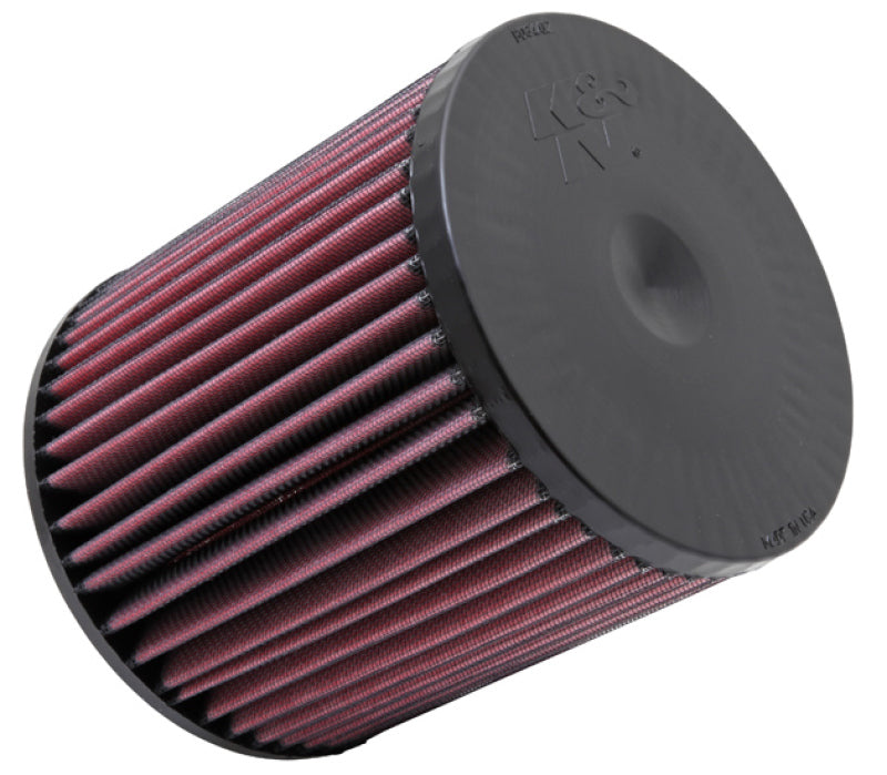 K&amp;N Replacement Round Straight Universal Air Filter for 2010-2015 Audi A8 2.0L/2.5L/3.0L/4.0L/4.2L