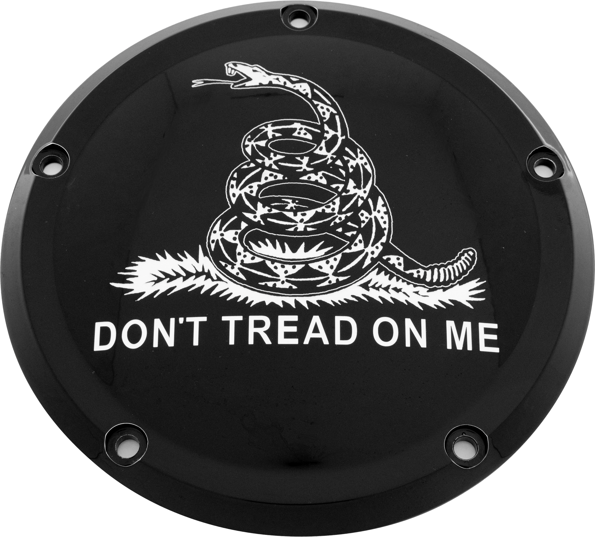 7   M8 Flt/Flh Derby Cover Don't Tread Black