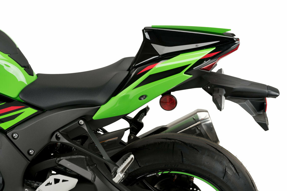 Rear Seat Cowl Black Kaw