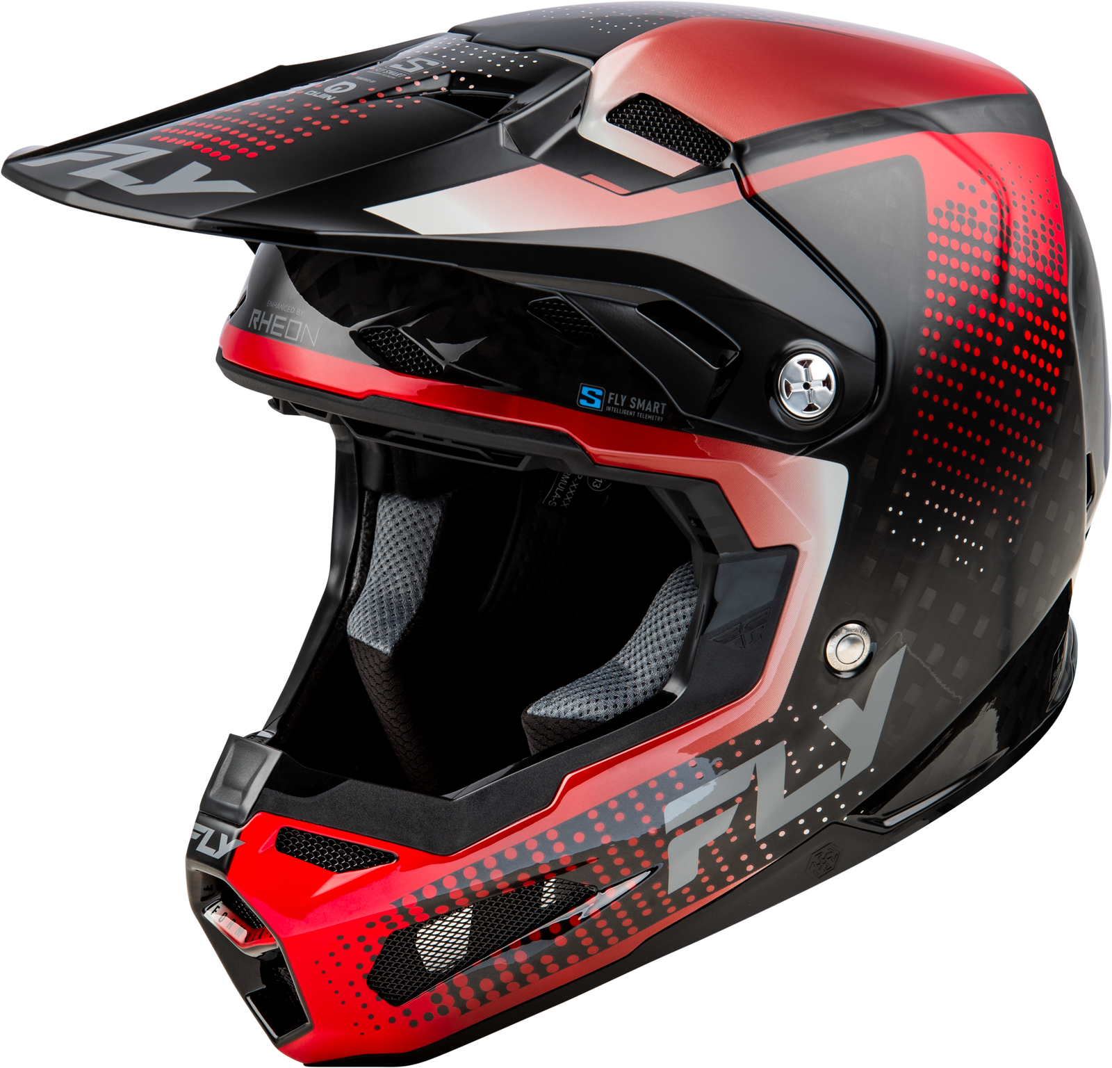 Formula S Carbon Protocol Helmet Black Carbon/Red Xl