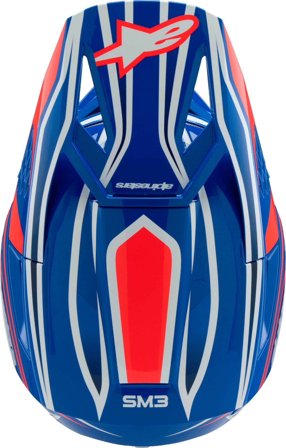 Sm3 Youth Wurx Helmet Blue/Red/Wht/Blk Yl