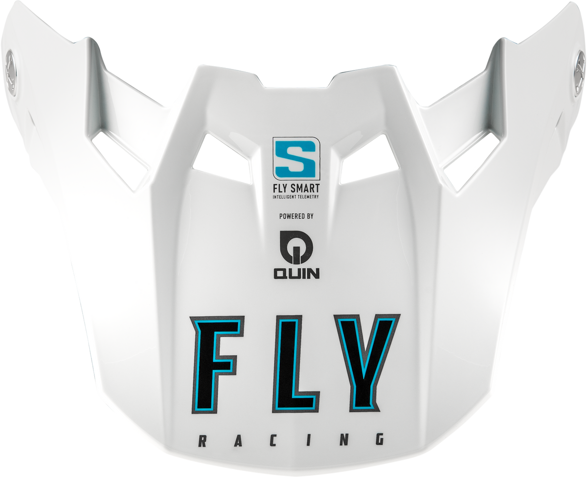Formula S Carbon Solid Visor White Yl/Sm