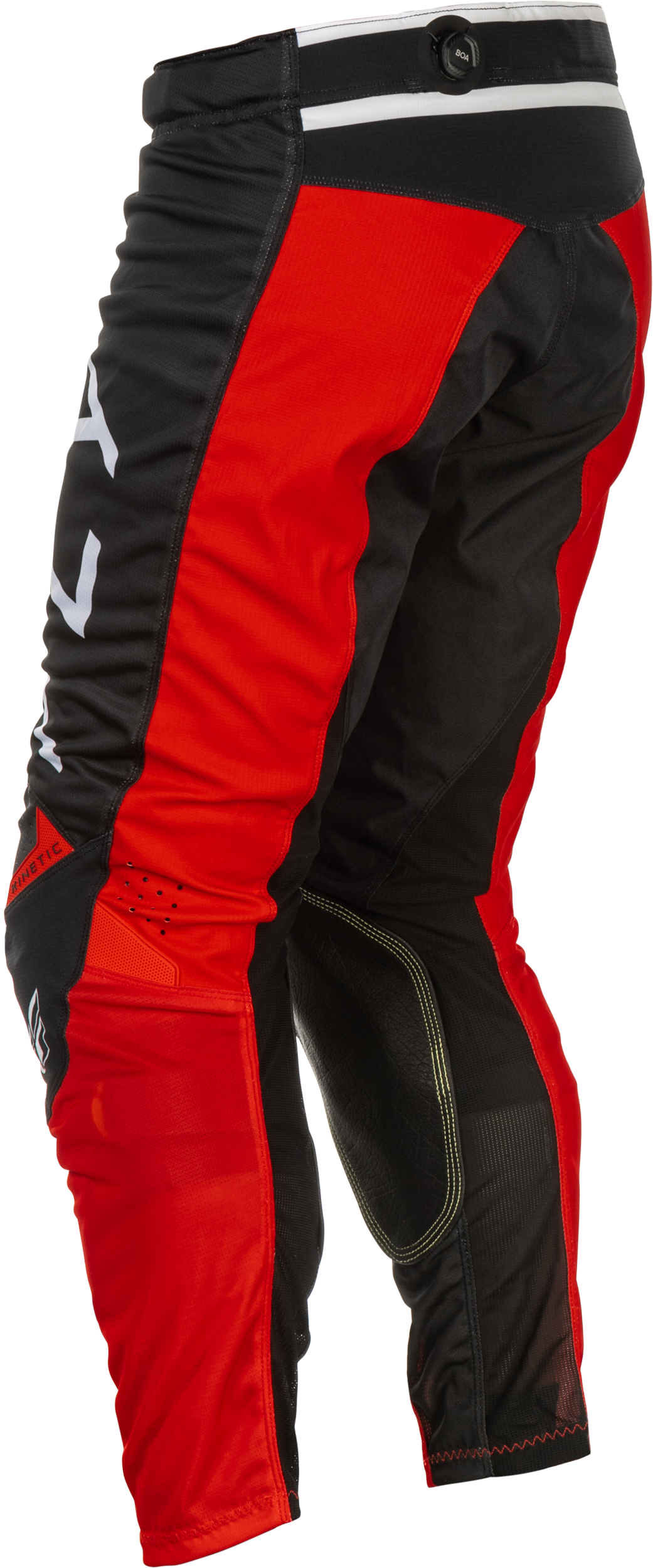 Kinetic Mesh Center Pants Black/White/Red Sz 34