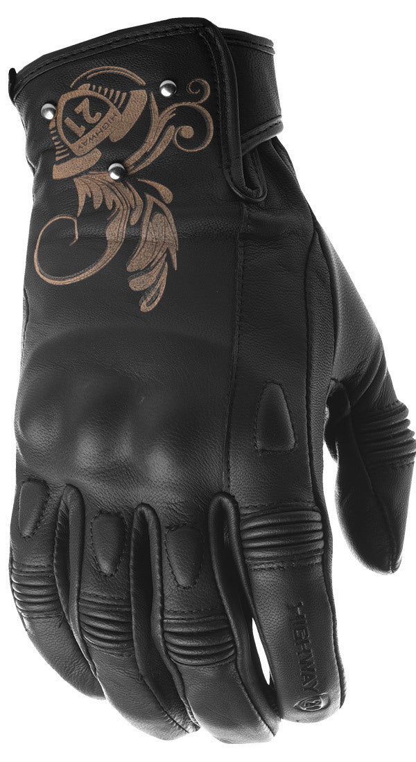 Women's Black Ivy Gloves Black 2x