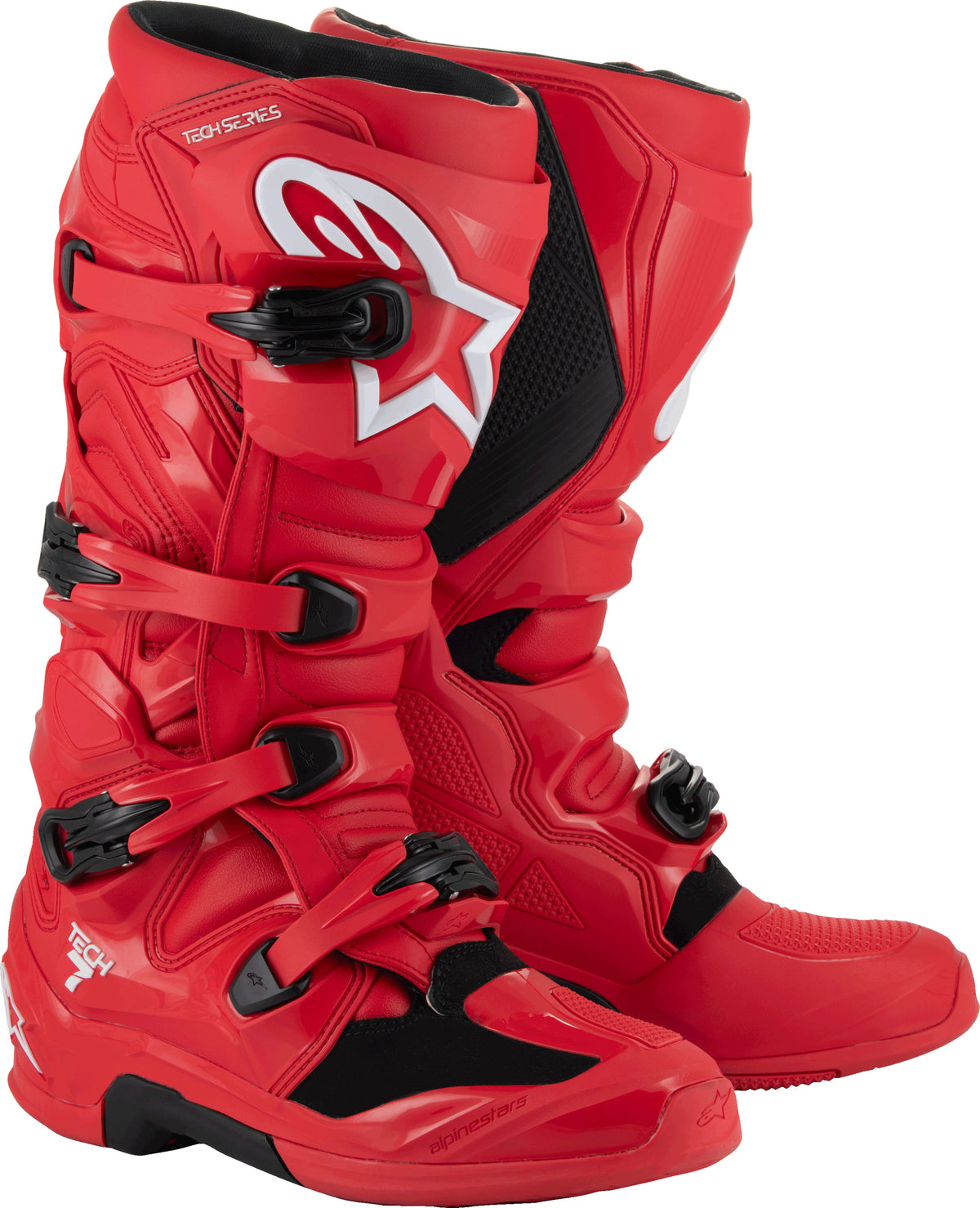 Tech 7 Boots Bright Red 7