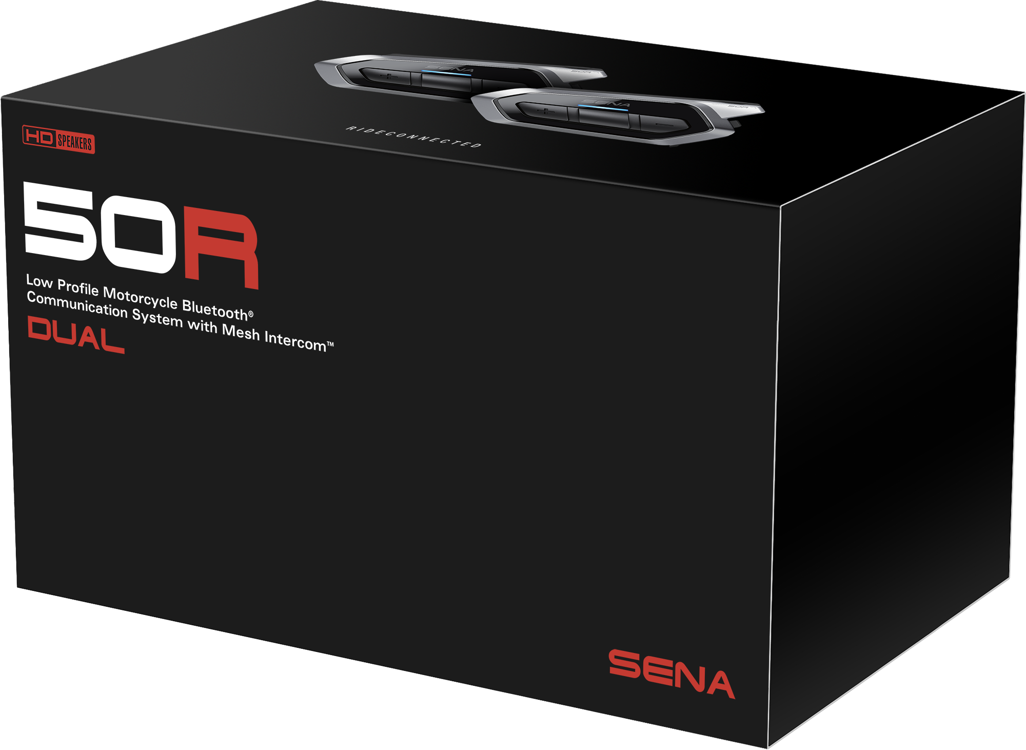 50r Hd Bluetooth Comm System With Mesh Intercom Dual