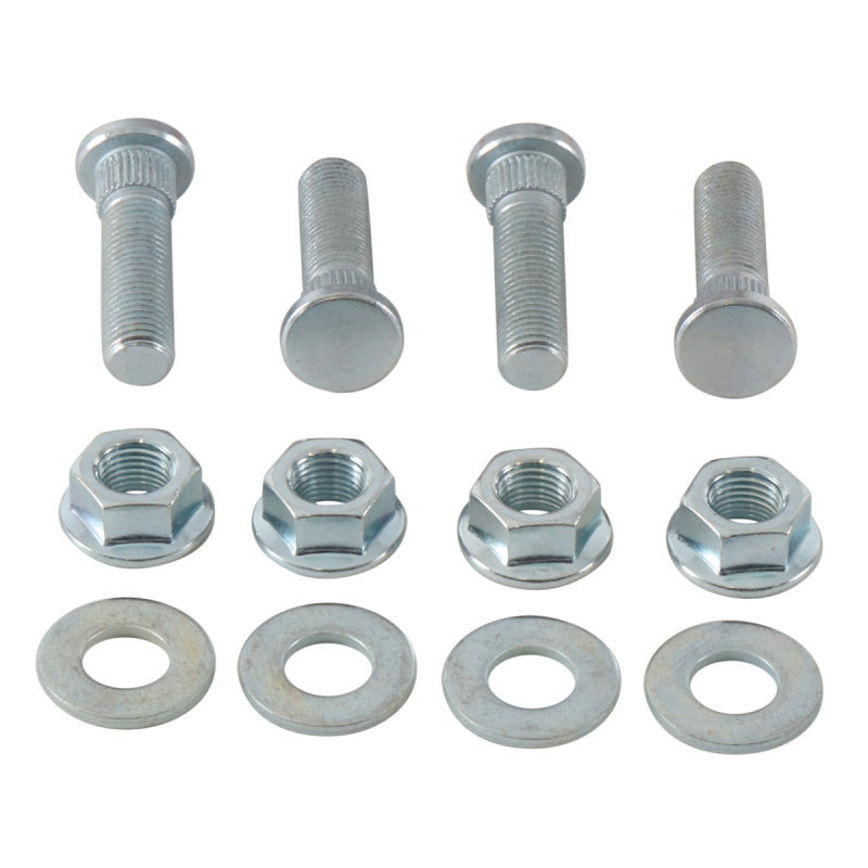 QuadBoss 10-14 Polaris Ranger 400 4x4 Front Wheel Stud &amp; Nut Kit