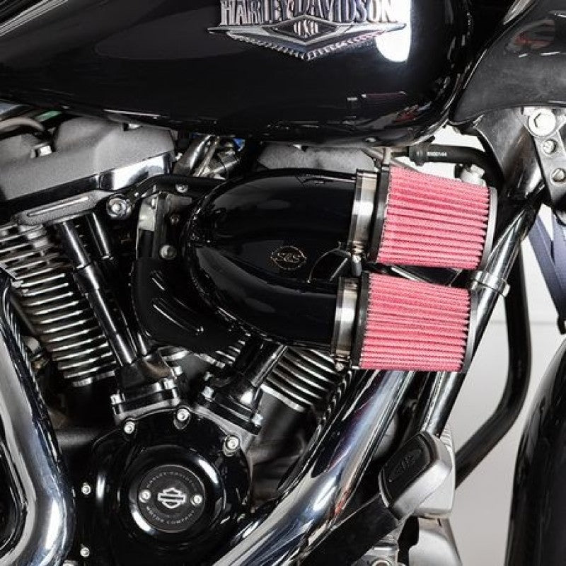 S&amp;S Cycle 17-21 M8 Models Intake Runner Induction Kit - Gloss Black