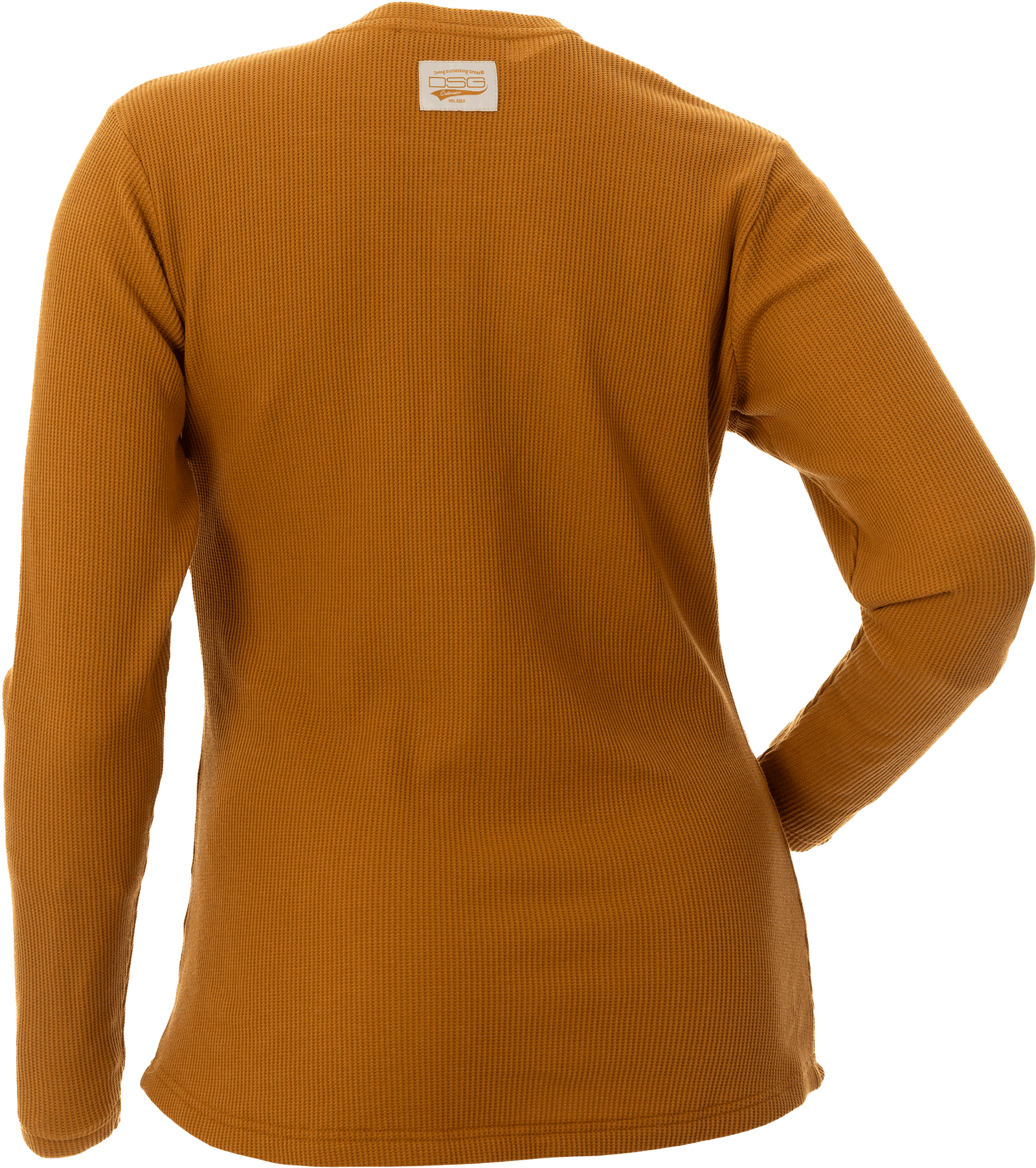 Cozy Waffle Shirt Fawn Xl