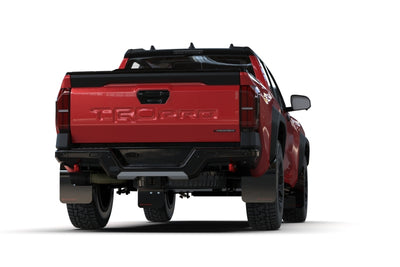 Rally Armor 2024 Toyota Tacoma Gen 4 Black UR Mud Flap w/White Logo