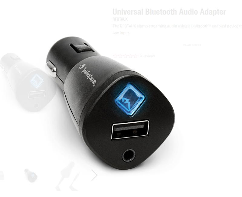 Rockford Fosgate Bluetooth Adapter (DISPLAY BOX ONLY)