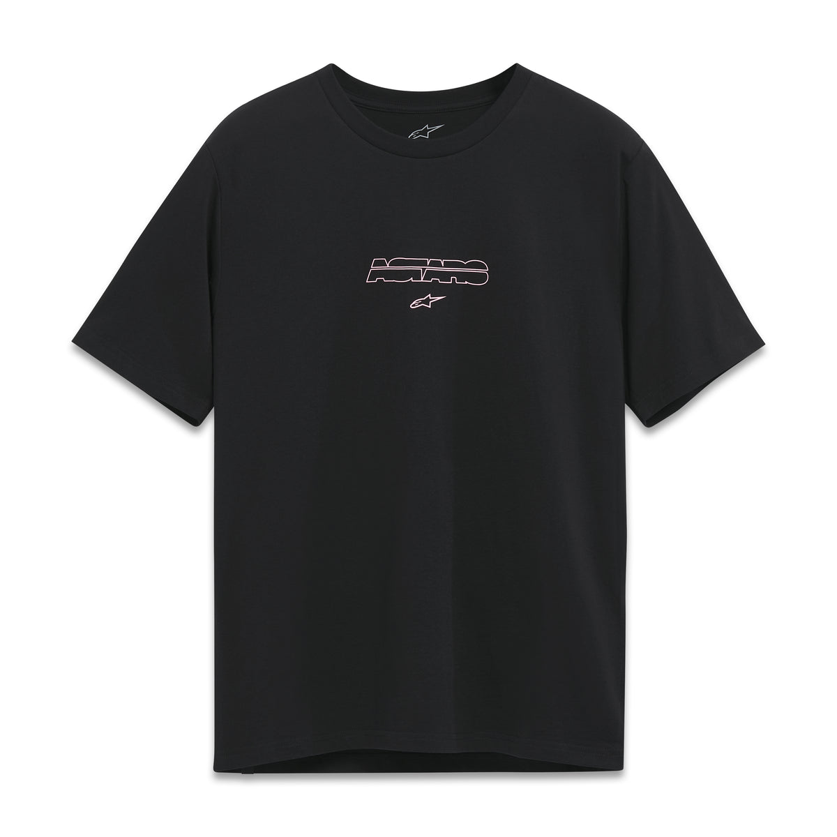 Bold Type Back Csf Ss Tee Black Sm