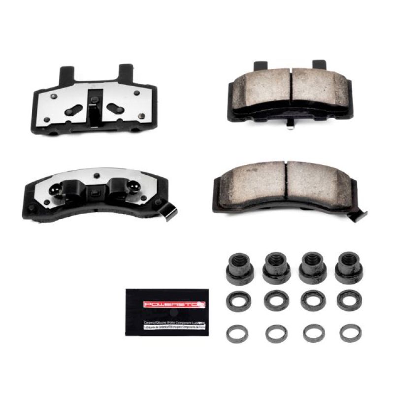 Power Stop 94-99 Chevrolet C1500 Suburban Front Z36 Truck &amp; Tow Brake Pads w/Hardware