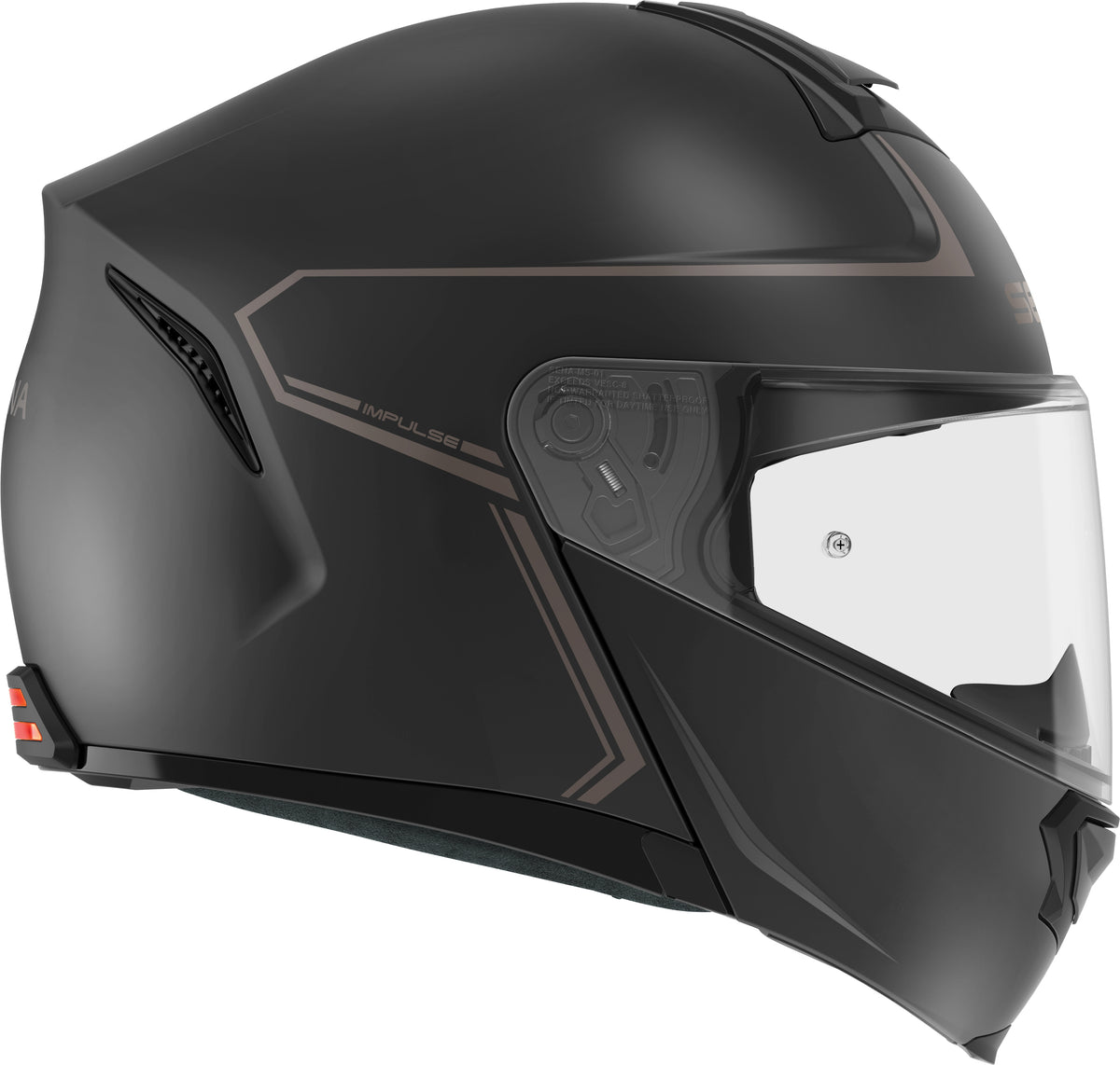 Impulse Flip Up Helmet Matte Black Md