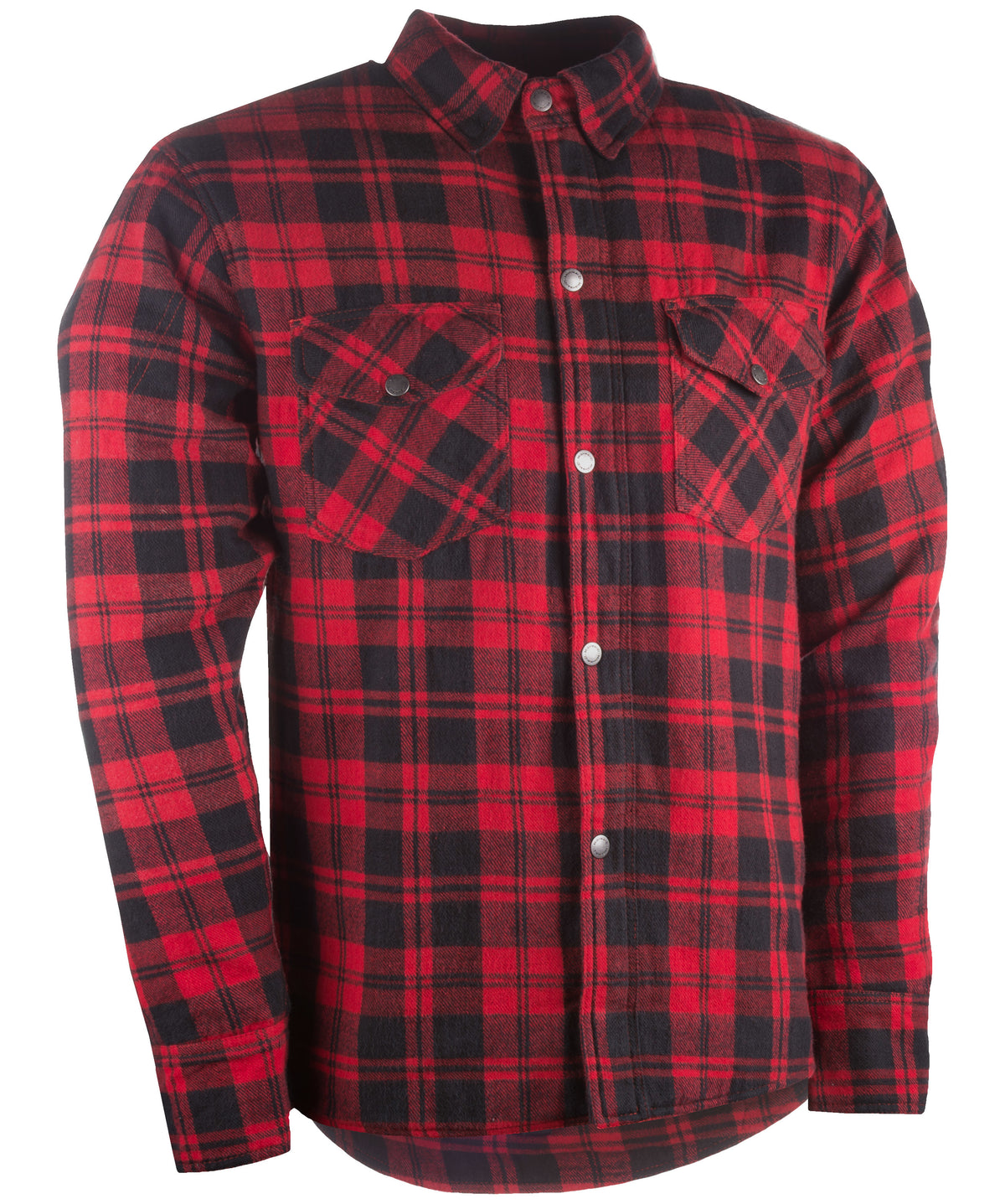 Marksman Flannel Black/Red Lg