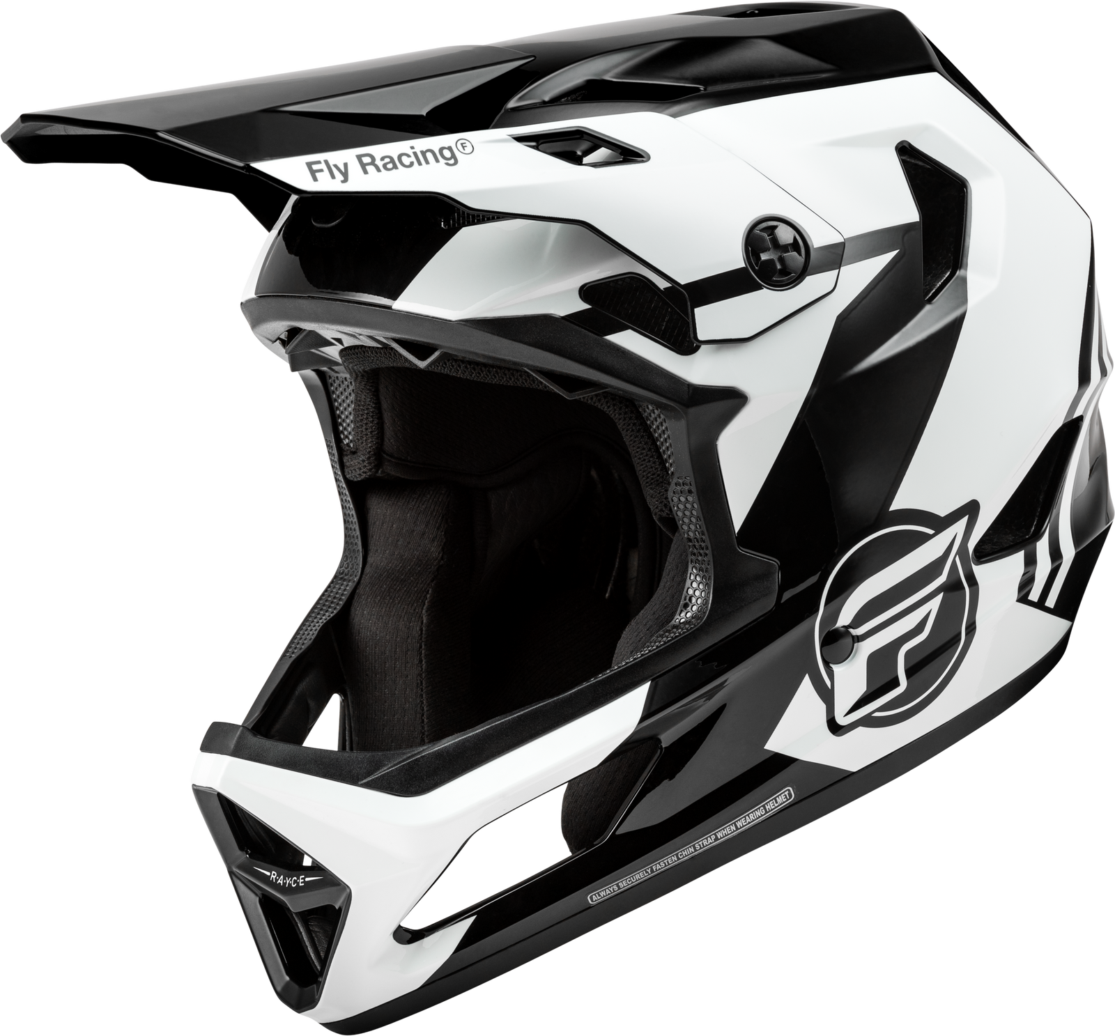 Rayce Bicycle Helmet Black/White/Grey Xs