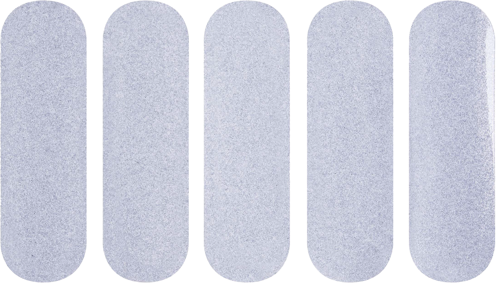 Reflective Grey Helmet Stickers 5pcs
