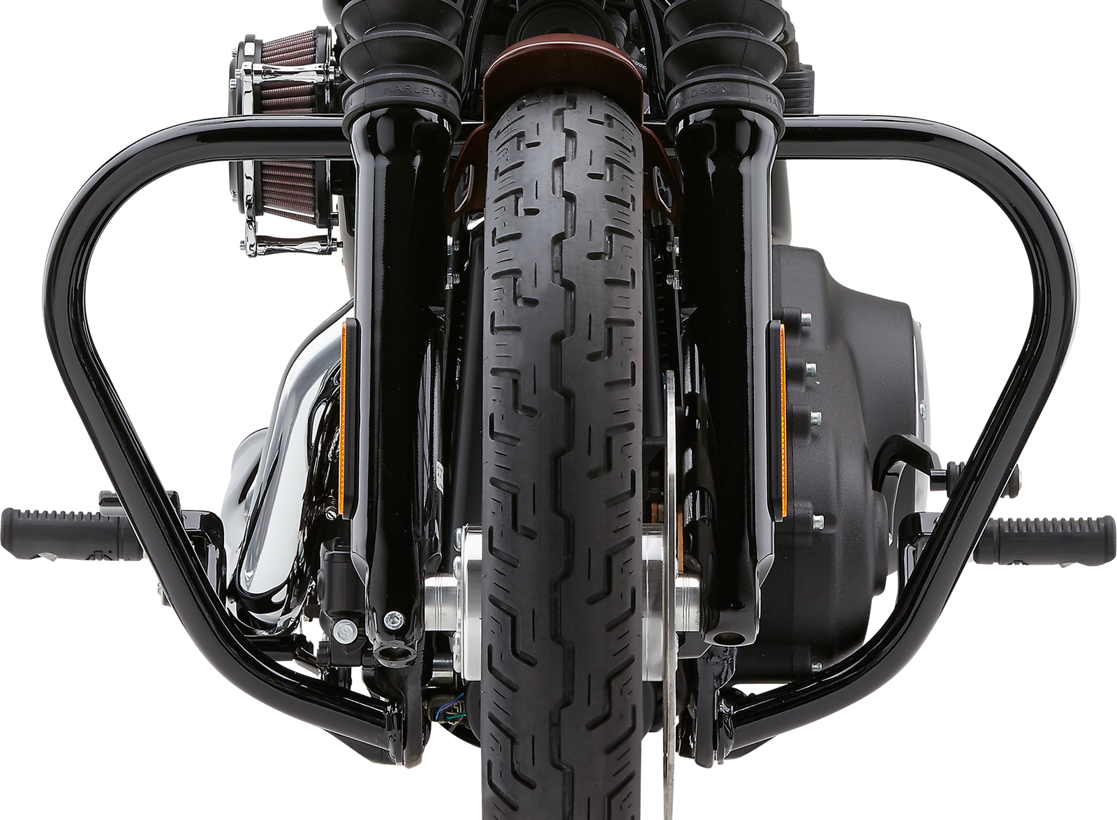 Freeway Bars Vbend 1.25" Black Fxd/B/C 91 17