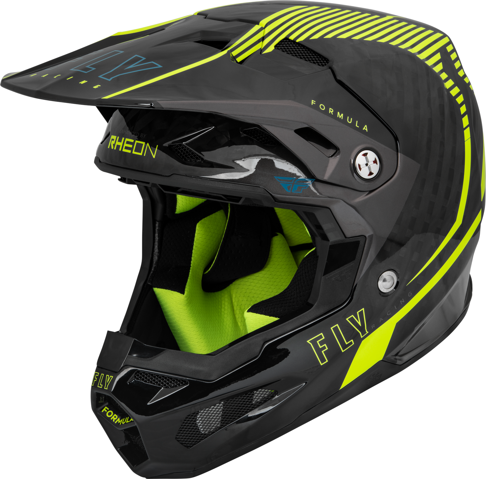 Formula Carbon Tracer Helmet Hi Vis/Black Xs