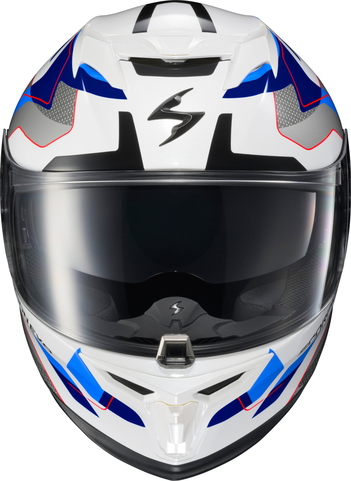 Exo T520 Full Face Helmet Zuse White/Blue Sm