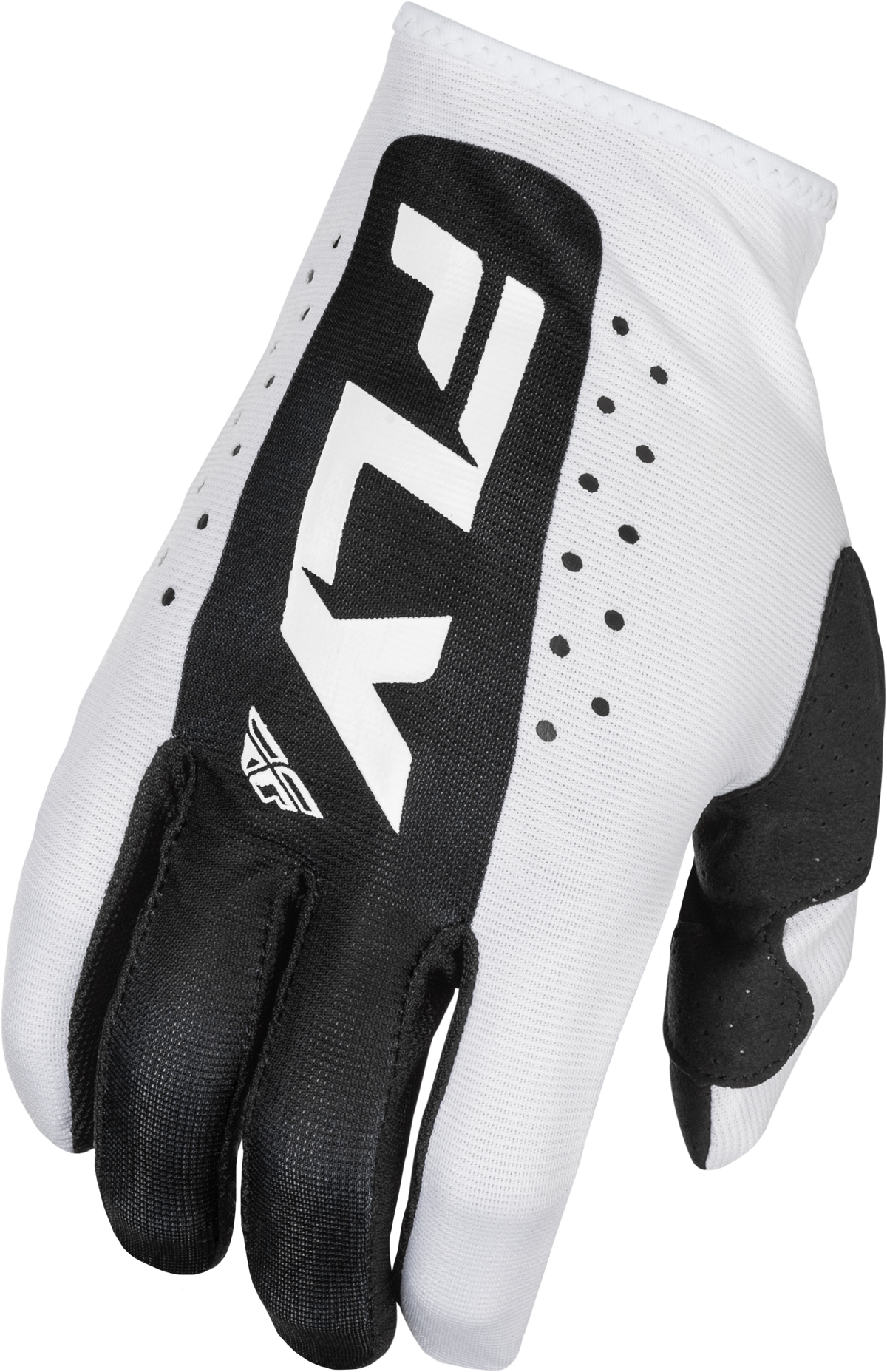 Lite Gloves White/Black Lg
