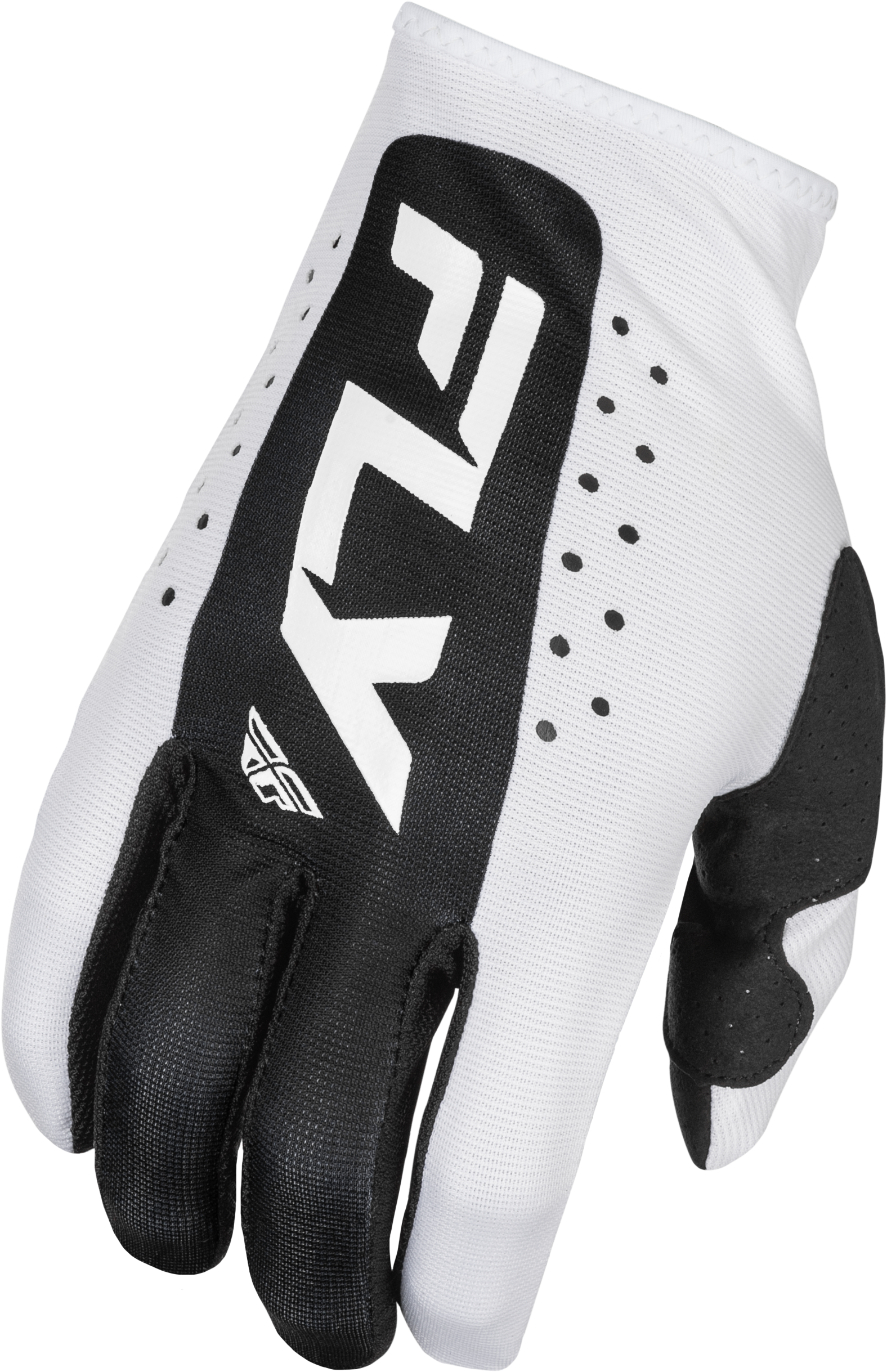Lite Gloves White/Black Sm