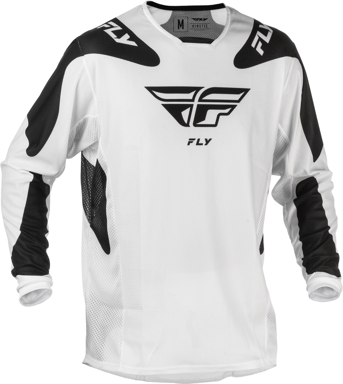 Kinetic Mesh Sym Jersey White/Black Md