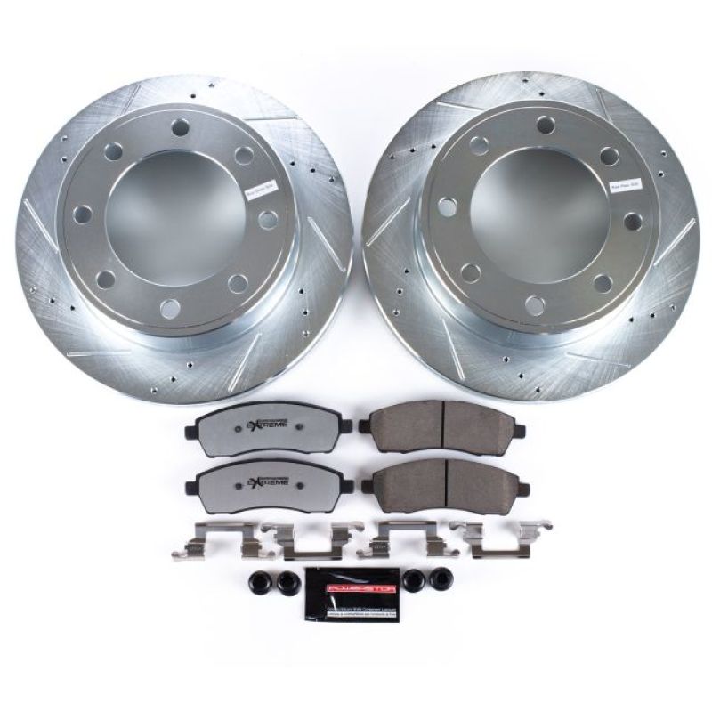 Power Stop 00-05 Ford Excursion Rear Z36 Truck &amp; Tow Brake Kit