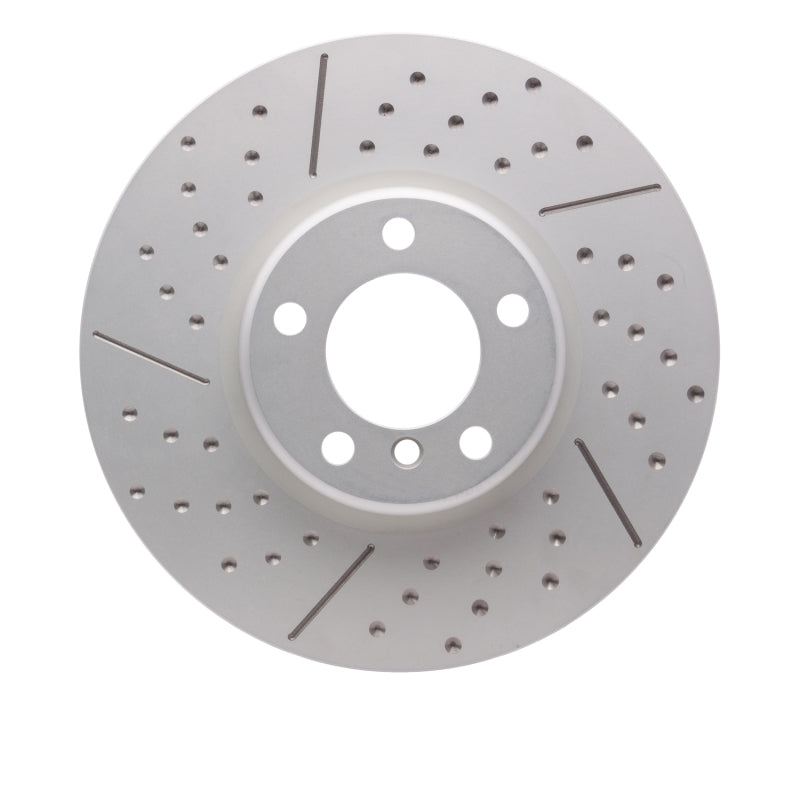 R1 17-20 BMW 440i Front R1 Carbon Alloy GeoMET Dimpled &amp; Slotted Rotor
