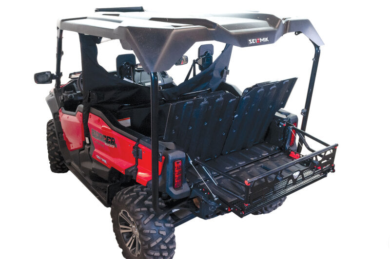 Seizmik 15-23 Honda Pioneer Bed Extender w/Badge