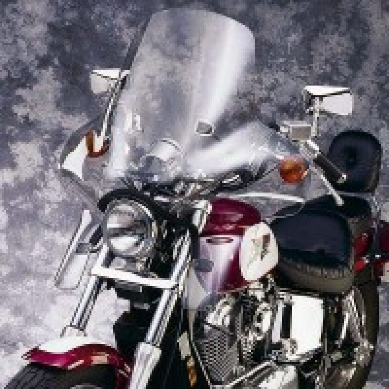 National Cycle 69-82 Honda/ Fits Pre-83 Round Light Plexifairing 3-Clear