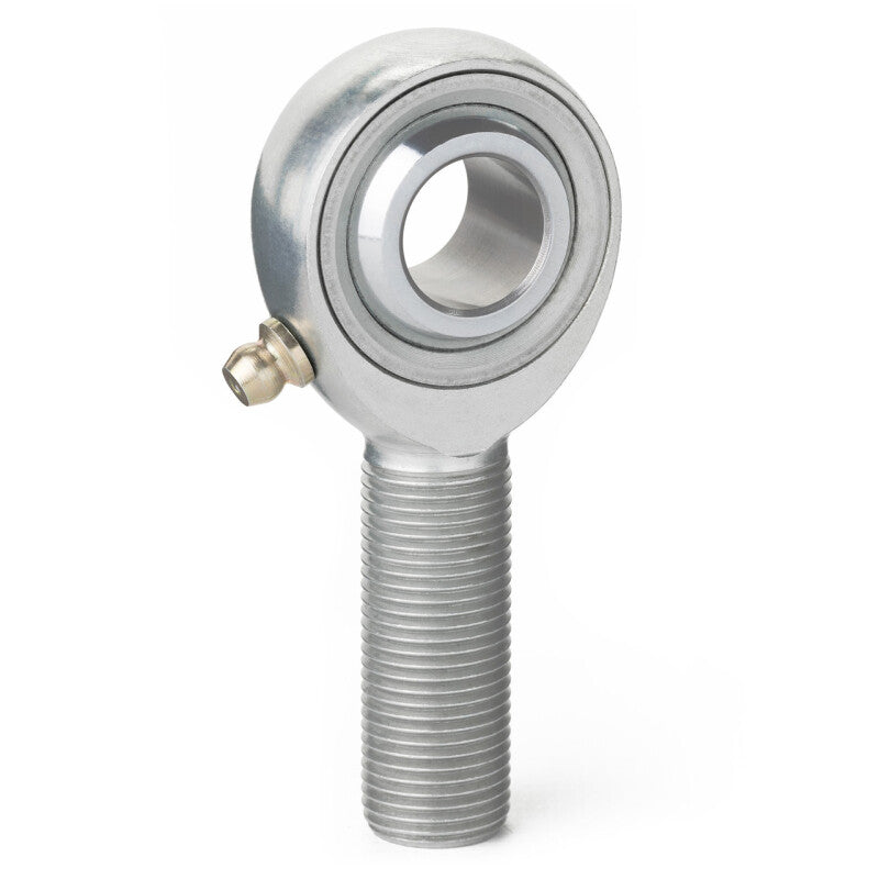 QA1 K Series 3-Pc Rod End - Male/Left Hand - .75in Bore x 3/4-16 w/Zerk - Carbon Steel