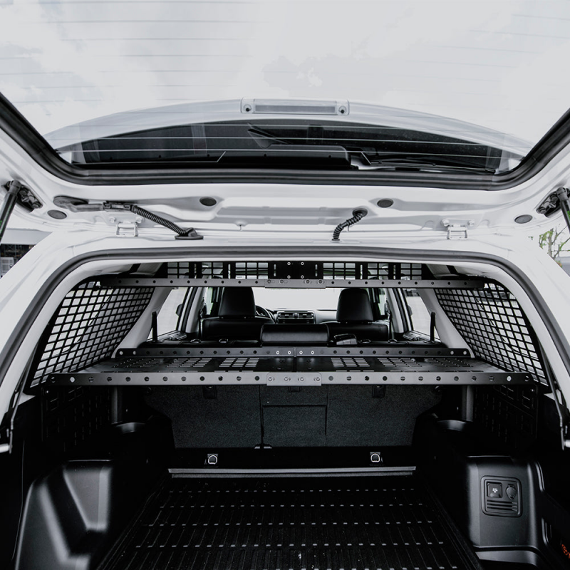 Cali Raised 10-24 Toyota 4Runner Interior Rear Molle Panel - 2 Row Seating/Both Sides &amp; Middle Tray