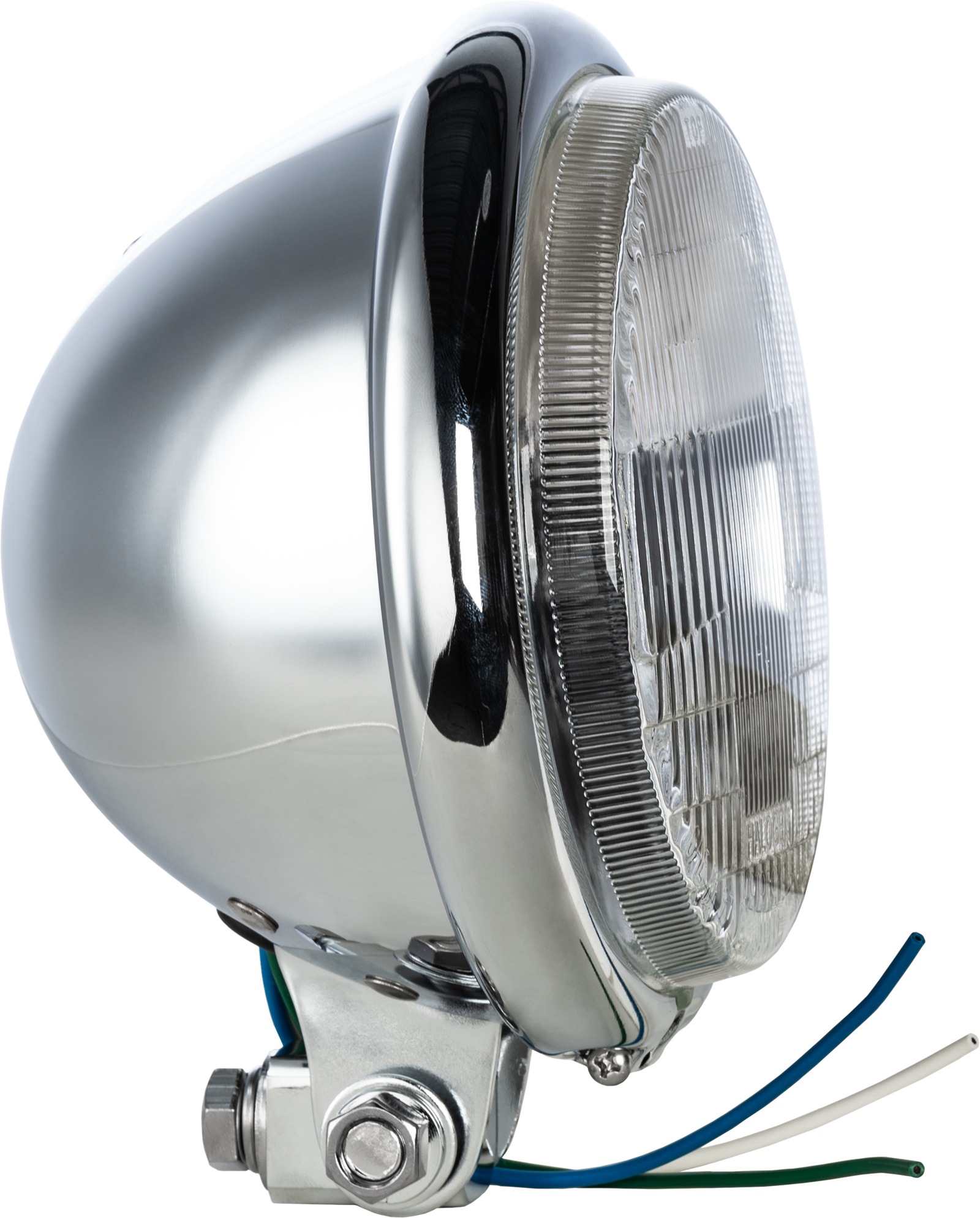 5.75" Headlight Bottom Mount Chrome