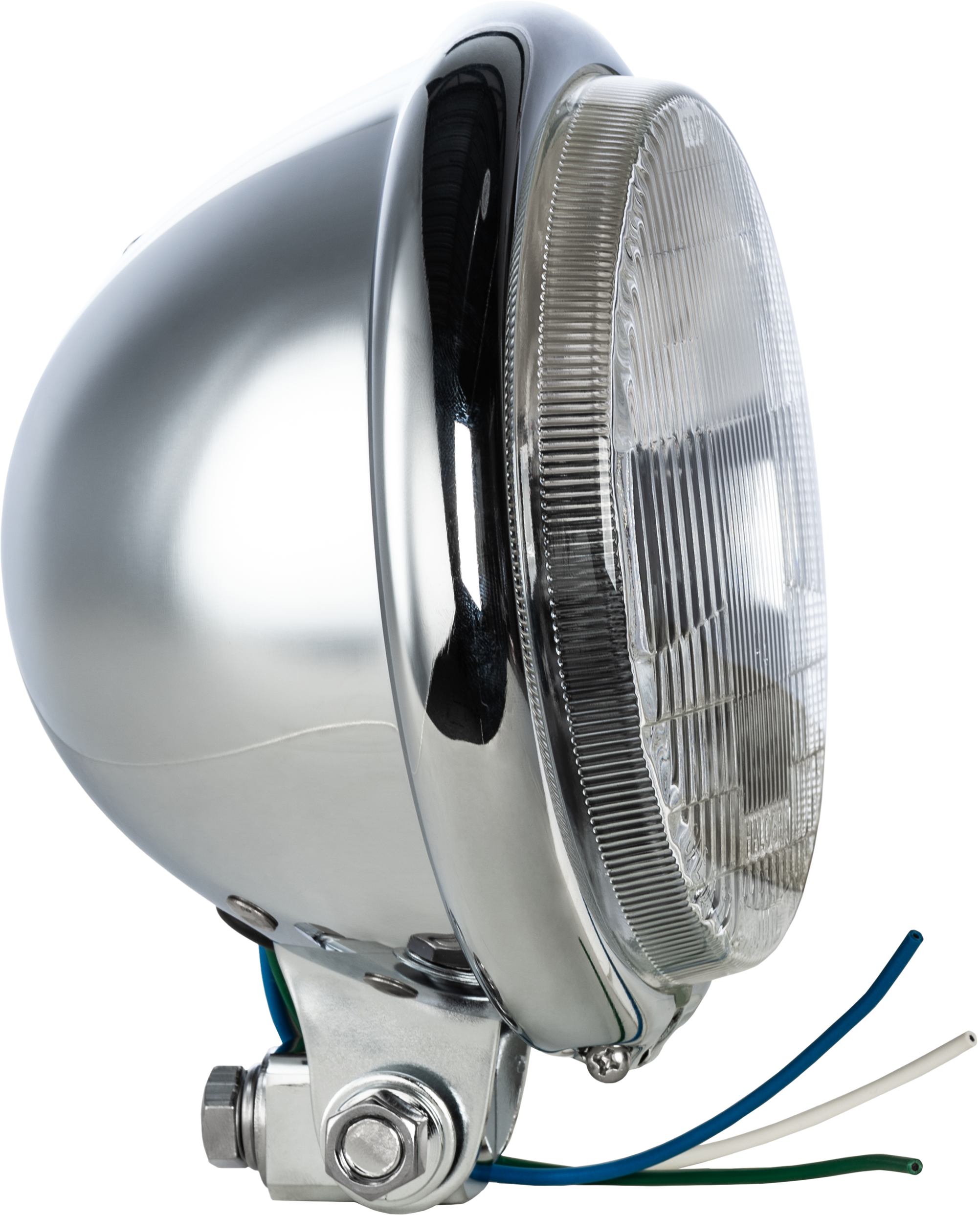 5.75" Headlight Bottom Mount Chrome