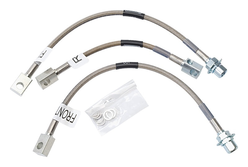 Russell Performance 94-95 Ford Mustang GT (Front &amp; Rear Center Hose) Brake Line Kit