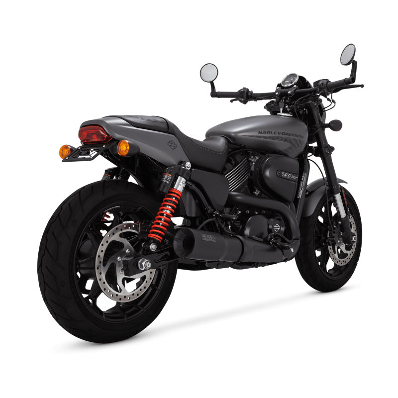 Vance &amp; Hines Harley-Davidson 17-20 Street Rod Hi-Output Slip-On Black Slip-On Exhaust