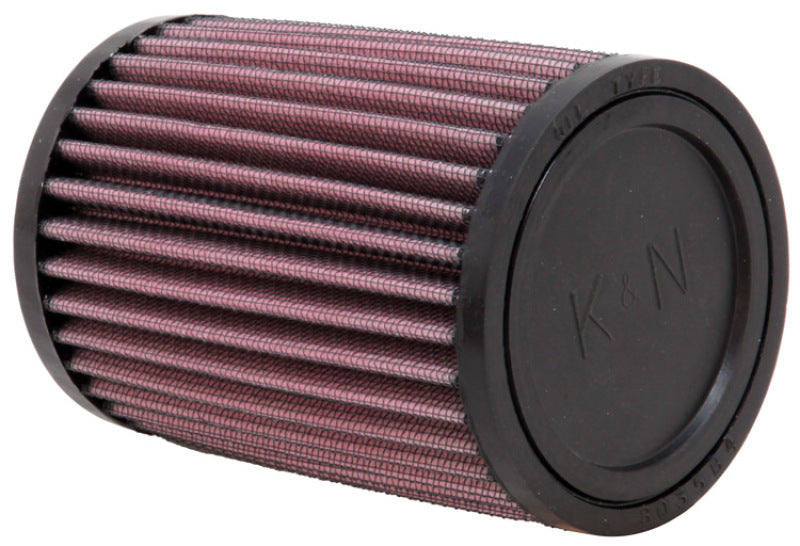 K&amp;N Filter Universal Rubber Filter - Round Straight 3.5in Base OD x 3.5in Top OD x 5in H