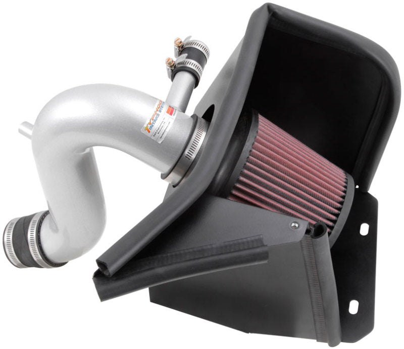 K&amp;N 69 Series Typhoon Performance 13 Chrysler/Dodge 200/Avenger 2.4L Silver Cold Air Intake Kit