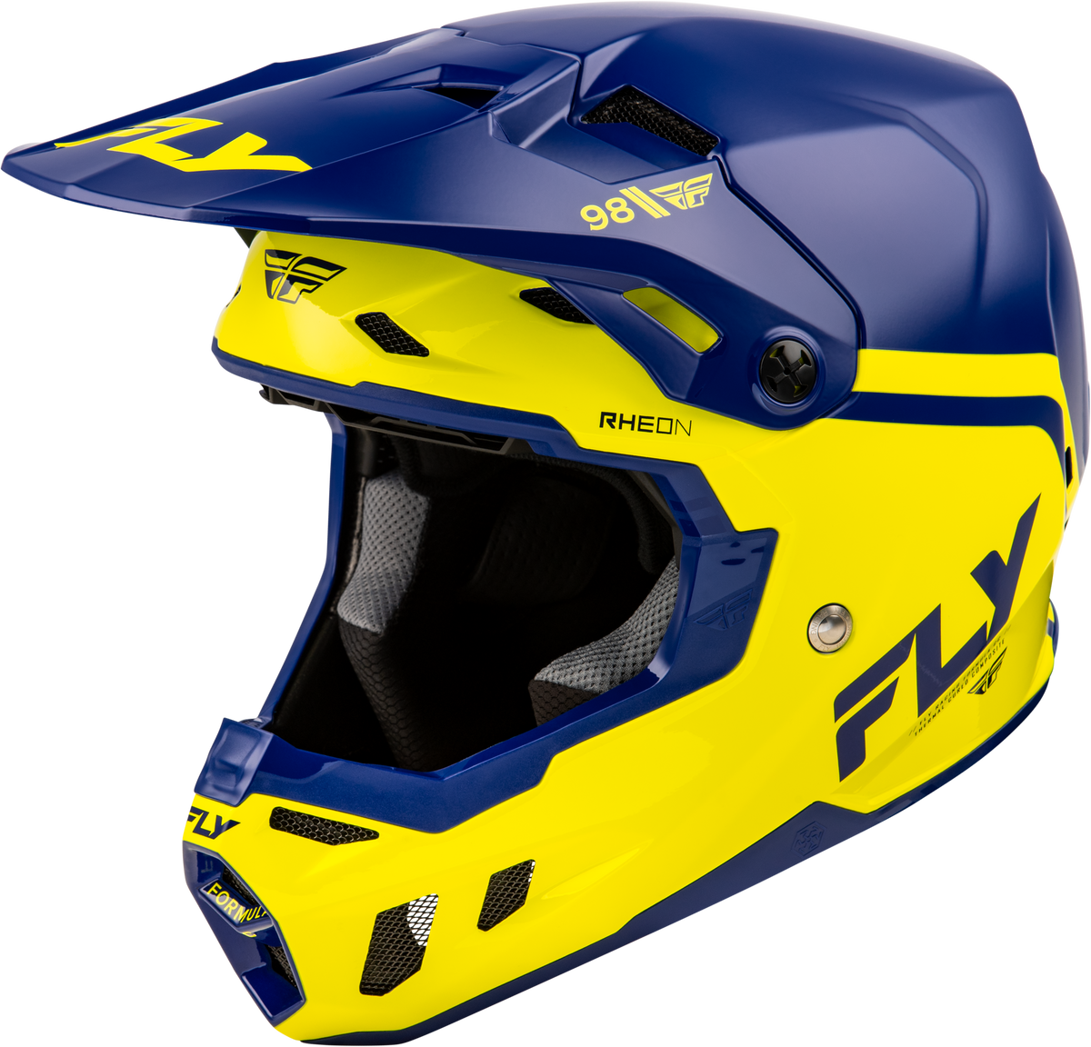 Formula Cc Objective Helmet Navy/Yellow Xs