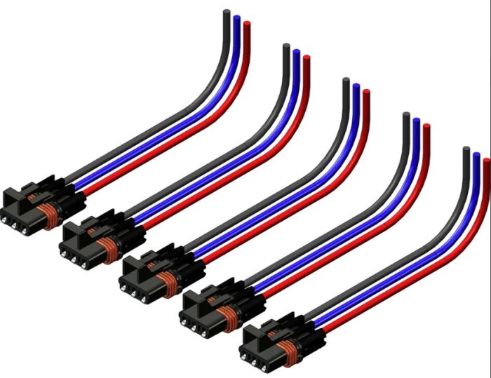 KFI POLARIS WIRE 3-PIN HARNESS (5-PACK)
