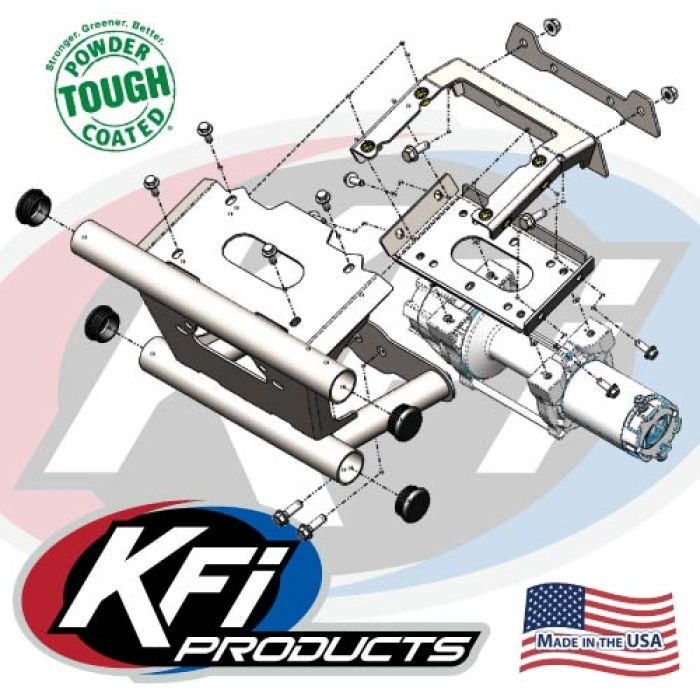 KFI WMB - POLARIS RS1 WINCH MOUNT BUMP