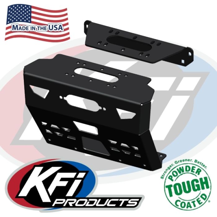 KFI WINCH MOUNT POLARIS RANGER/BOBCAT WINCH-SHROUD