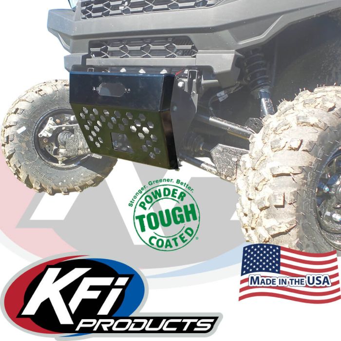 KFI WINCH MOUNT POLARIS RANGER/BOBCAT WINCH-SHROUD