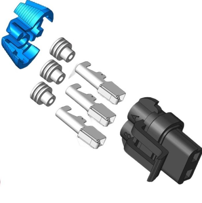KFI PLUG FEMALE- WIRE HARNESS END